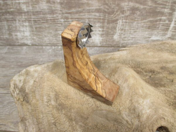 Magnetseifenhalter aus Olivenholz